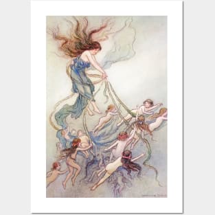 Queen of Them All by Warwick Goble Posters and Art